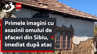 Primele imagini cu asasinii omului de afaceri din Sibiu imediat după atac [upl. by Nuahsor40]