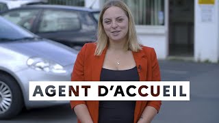 Agent daccueil  accueillir la clientèle et les visiteurs dune entreprise [upl. by Weider]