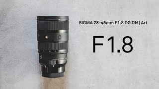 SIGMA 2845mm F18 DG DN  Art [upl. by Annahs]