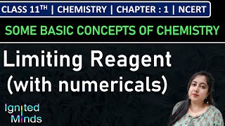 Class 11th Chemistry  Limiting Reagent with numericals  Ch 1  Some Basic Concepts of Chemistry [upl. by Durno]