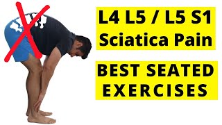 L4 L5  L5 S1 best seated exercises [upl. by Jair454]