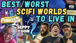 Best OR WORST SciFi Worlds To Live In With Seppy Yoon  WHISKEY WEDNESDAY LIVE  8 [upl. by Ahseinat]