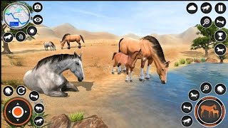 Horse Family Simulator Game 3D Horse Riding 3D Simulatorgamesgaminggameplayandroidhorse [upl. by Ardnuyek]