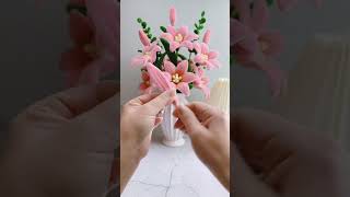 Twist flower sticks to make petals [upl. by Marlo]