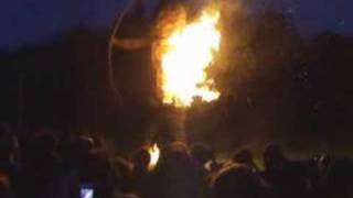 Wicker Man Burning Beltane At Butser Ancient Farm [upl. by Gunning311]