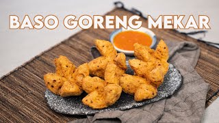 Garing Gurih Enak  Resep Bakso Goreng Mekar [upl. by Wanonah]