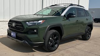 2024 Toyota Rav4 TRD OffRoad Army GreenIce Edge Roof With Black Interior [upl. by Willumsen]