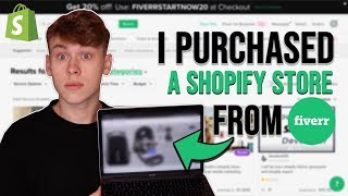 I Bought a Fully Done Shopify Store From Fiverr  🖥 [upl. by Ayim]