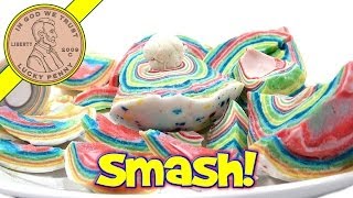 Giant Jawbreaker SMASH Time Candy Disection With Saws and Hammers [upl. by Ellened114]