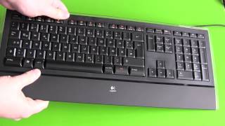 Logitech Illuminated Keyboard Unboxing [upl. by Annonyw]