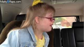 MattyBRaps Interviews Sarah Grace in Car [upl. by Popper]