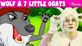 Wolf and Seven Little Goats  Wolf and Three Rabbits  سوتے وقت کی کہانیاں  Urdu Fairy Tales [upl. by Sille]