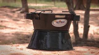 Toyola efficient charcoal stoves  Ashden Award winner [upl. by Ronald]