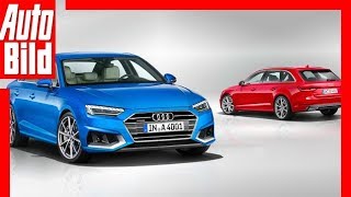 Zukunftsaussicht Audi A4 Facelift 2019 Details  Erklärung [upl. by Imoyaba]