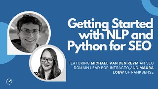 Getting Started with NLP and Python for SEO [upl. by Kenlee]