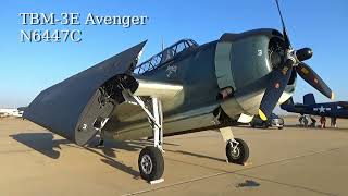 TBM3E Avenger making passes HSW AirSho 2024 [upl. by Ad]