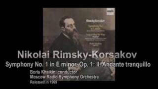 RimskyKorsakov  Symphony No 1 Second Movement Part 24 [upl. by Merry]