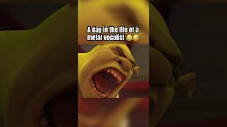 Just another day as a screamy person 👀😂 metalmemes metalcore metalvocals [upl. by Niledam]