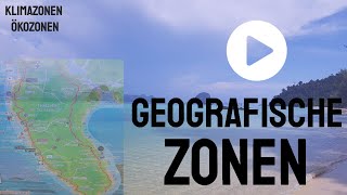 Geografische Zonen  ein Überblick für Oberschule  Geograpische Zonen  Geographie  Erdkunde [upl. by Drhcir]