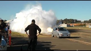 Jet Car Daihatsu Mira  Bankstown Airport [upl. by Paxton]