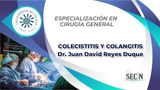 COLECISTITIS Y COLANGITIS Dr Juan David Reyes Duque  Semillero de Cirugía e Investigación SECIN [upl. by Emixam]