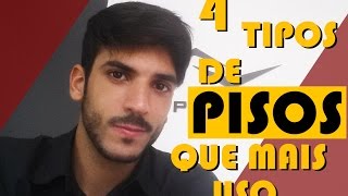 4 Tipos de piso que eu mais uso nos meus projetos [upl. by Evadnee]