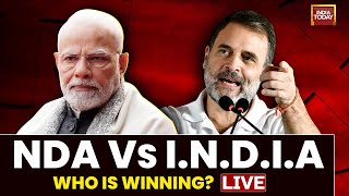 Lok Sabha Election Result PM Modi Vs Rahul Gandhi Big Fight  LIVE Election Result  India Today [upl. by Eemiaj]