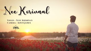 Nee Korinaal  Violin Cover  Yedu Krishnan Violin  Alwin James  180  Siddharth  Priya Anand [upl. by Dyal]