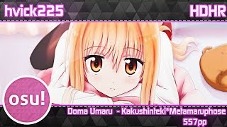 osu hvick225  Doma Umaru  KakushintekiMetamaruphose  HDHR  557pp [upl. by Damicke349]