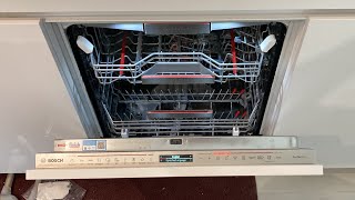 Bosch SMV8YCX03E zeolith drying technology dishwasher [upl. by Lorolla]