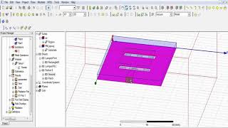 Reconfigurable antenna using PIN Diode [upl. by Gorrian]