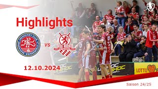 UHC Sparkasse Weißenfels vs Red Hocks Kaufering Highlights 12102024 [upl. by Akilak998]