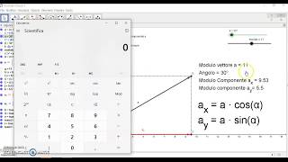Componenti cartesiane di un vettore [upl. by Nahtad631]