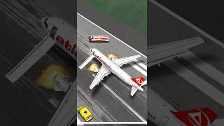 Atlasjet A320 Crashed crash emergency flightsimulator aviation avgeek landing a320 plane [upl. by Ecerehs783]