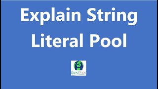 Core JavaJ2EE interview questions  String Literal Pool [upl. by Hutt]