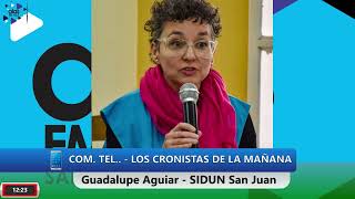 GUADALUPE AGUIAR  LOS CRONISTAS DE LA MAÑANA  041124 [upl. by Emogene68]