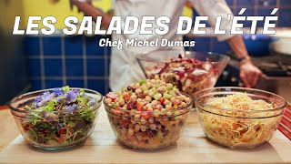 LES SALADES DE LÉTÉ  4 recettes rapides qui goûtent lété pour tous les goûts [upl. by Friedrich]