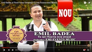 Emil Badea  Tu esti floarea mea aleasa Oficial Video [upl. by Pedrotti]