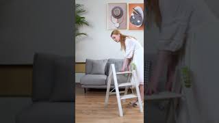 Rikade Folding Step Stool A Compact Solution to Reach New Heights [upl. by Yrotciv631]