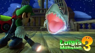 Thats one angry shark  Luigis Mansion 3  Part 9 [upl. by Nettirb980]