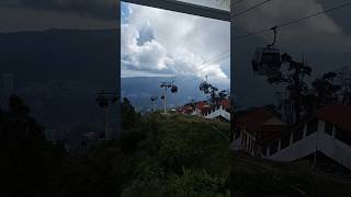 Cable car riding at Genting Highland Malaysia travel gentinghighlandmalaysia malaysia [upl. by Aenea58]