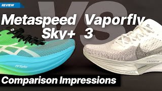 Asics Metaspeed Sky vs Nike Vaporfly 3 [upl. by Jobi]