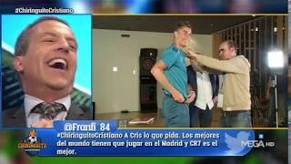 ¡BRUTAL Cristiano CANTÓ ¿DÓNDE ESTÁ CR7 y Cristóbal Soria ALUCINA [upl. by Icrad5]