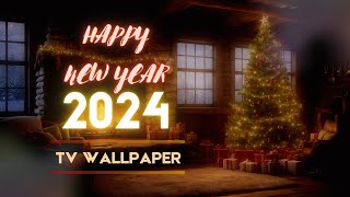 Step into 2024 with Mesmerizing 4K TV Wallpaperthemed New Years Celebration [upl. by Tallula]