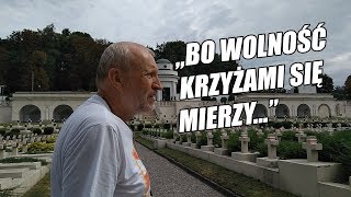 quotBo wolność krzyżami się mierzyquot spacer po Cmentarzu Orląt Lwowskich Cmentarz Łyczakowski Lwów [upl. by Dermot]