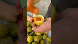 Anarkoli Fruits Recipe  Masala Mix Passion Fruit shorts streetfood [upl. by Shayna]