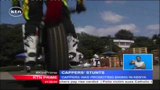 Kenyans treated to amazing scenes from South African rider Brian Cappers’ stunts [upl. by Longfellow]