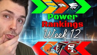 Ranking ALL 32 NFL TEAMS in Week 12 POWER RANKINGS Update [upl. by Anual]