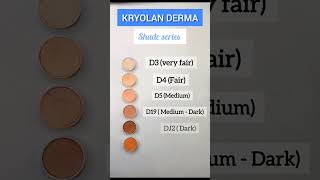 Kryolan Derma makeup makeuptipsforoilyskin [upl. by Serg902]