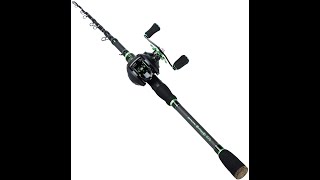 Sougayilang Fishing Rod Reel Combos with Telescopic Carbon Fishing Pole [upl. by Dadinirt]